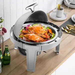 CHAFING DISH ROLL TOP