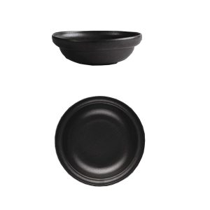 Wings Black porcelain bowl 14cm