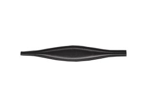Wings Black porcelain plate oval 32cm x 4cm