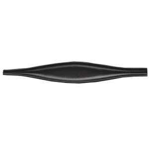 Wings Black porcelain plate oval 32cm x 4cm