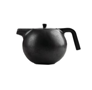 Wings Black porcelain tea pot 350cc