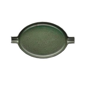 Wings Olive porcelain deep platter oval 31cm x 17cm