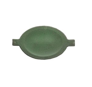 Πιάτο - καπάκι Πορσελάνης οβάλ  Wings Olive 26cm x 14cm