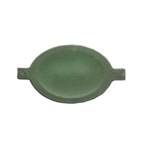 Πιάτο - καπάκι Πορσελάνης οβάλ  Wings Olive 31cm x 17cm