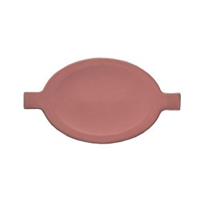 Πιάτο - καπάκι Πορσελάνης οβάλ  Wings Terra 26cm x 14cm