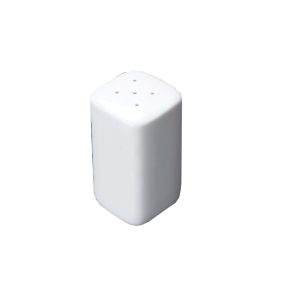 Salt shaker white porcelain