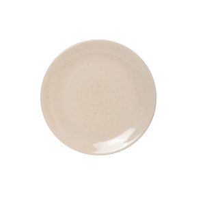 Flakes Vanilla porcelain dinner plate 25cm
