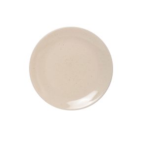 Flakes Vanilla porcelain dinner plate 23cm
