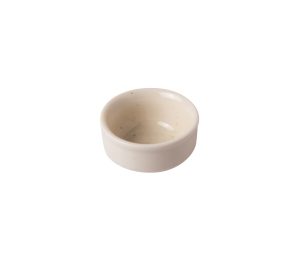 Flakes Vanilla porcelain "dip" bowl 6cm