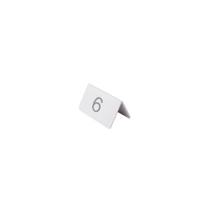 Melamine table numbers 1-25 10*6.2cm
