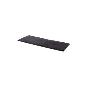 Πλατώ ορθογώνιο μελαμίνης μαύρο 45.8x20.8x1.7cm