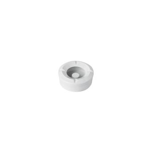 Τασάκι αντιανεμικό μελαμίνης λευκό 10.5x4.5cm