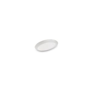 Πιατέλα οβάλ μελαμίνης λευκή 55,8x35,6x3,5cm