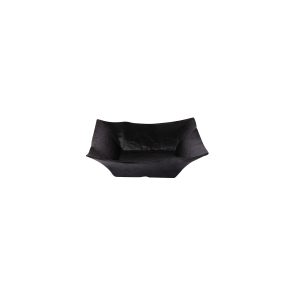 Μπωλ τετράγωνο βαθύ μελαμίνης μαύρο 30,6x9,3cm